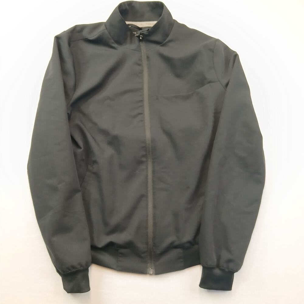 Fabletics Performance Black Bomber Jacket S Lightweight Track Active